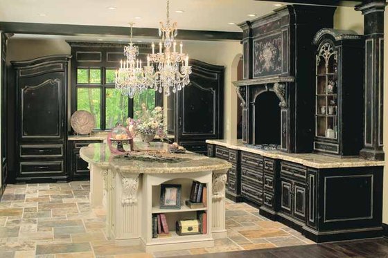 Interior - Kitchen for Tudor House Plan #928-61 - 3 bed, 3 bath