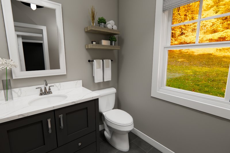 House Design - Interior - Bathroom 1 for Craftsman House Plan #51-1373 - 4 bed, 3.5 bath