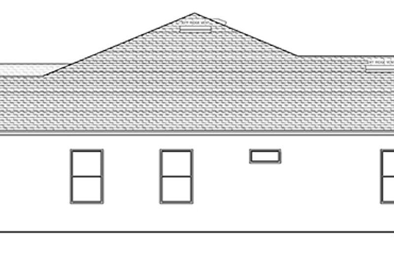 Home Plan - Exterior - Other Elevation for European House Plan #1058-129 - 4 bed, 3 bath