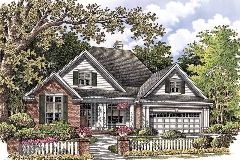 Home Plan - Exterior - Front Elevation 3 for Ranch House Plan #929-763 - 3 bed, 3 bath