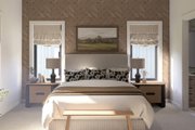 Modern Style House Plan - 3 Beds 2 Baths 1436 Sq/Ft Plan #455-419 