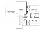 Craftsman Style House Plan - 4 Beds 3 Baths 2328 Sq/Ft Plan #929-918 