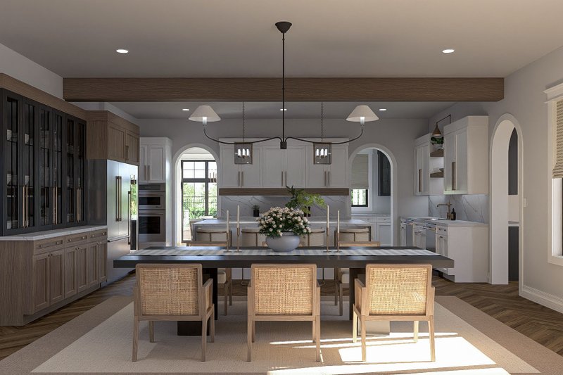 Dream House Plan - Interior - Dining Room 2 for Modern House Plan #455-393 - 5 bed, 4 bath