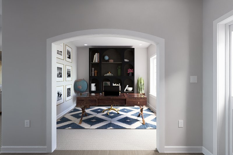 Home Plan - Interior - Entry 1 for Traditional House Plan #1060-219 - 3 bed, 2 bath