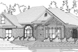 Traditional Exterior - Front Elevation Plan #63-223