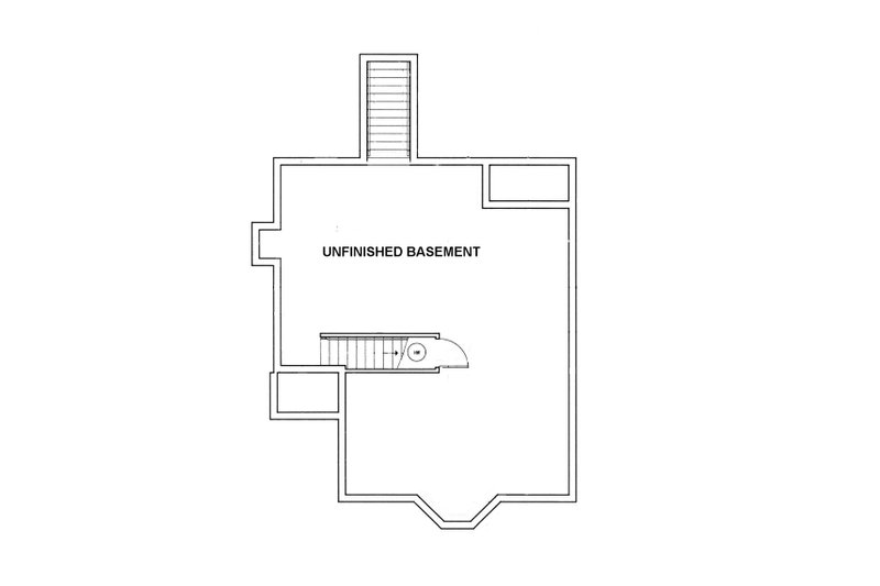 Home Plan - Floor Plan - Other Floor for European House Plan #45-102 - 2 bed, 2 bath