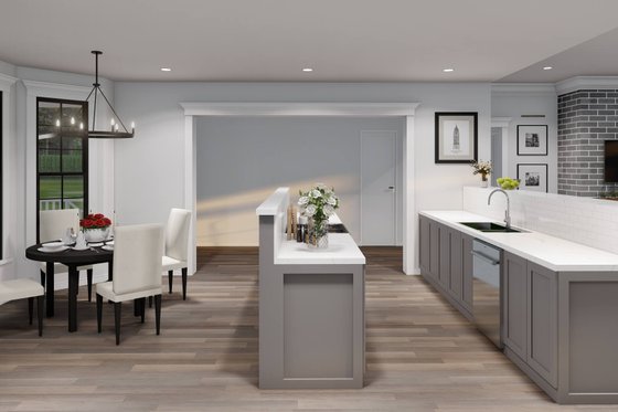 Interior - Dining Room for Country House Plan #923-35 - 3 bed, 2 bath