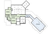 European Style House Plan - 4 Beds 3.5 Baths 3752 Sq/Ft Plan #17-2498 Floor 