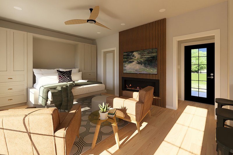 Home Plan - Interior - Other 5 for Farmhouse House Plan #126-304, 1 bath