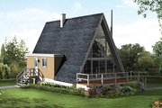 Cottage Style House Plan - 2 Beds 1 Baths 1106 Sq/Ft Plan #57-478 