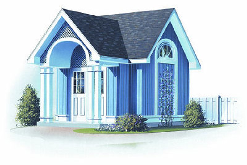 Architectural House Design - Colonial Exterior - Front Elevation Plan #23-761