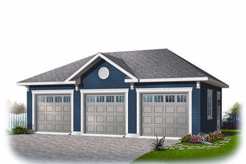 House Design - Traditional Exterior - Front Elevation Plan #23-856