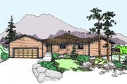 Traditional Style House Plan - 3 Beds 2 Baths 2056 Sq/Ft Plan #60-524 