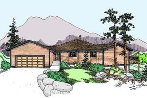 Traditional Exterior - Front Elevation Plan #60-524