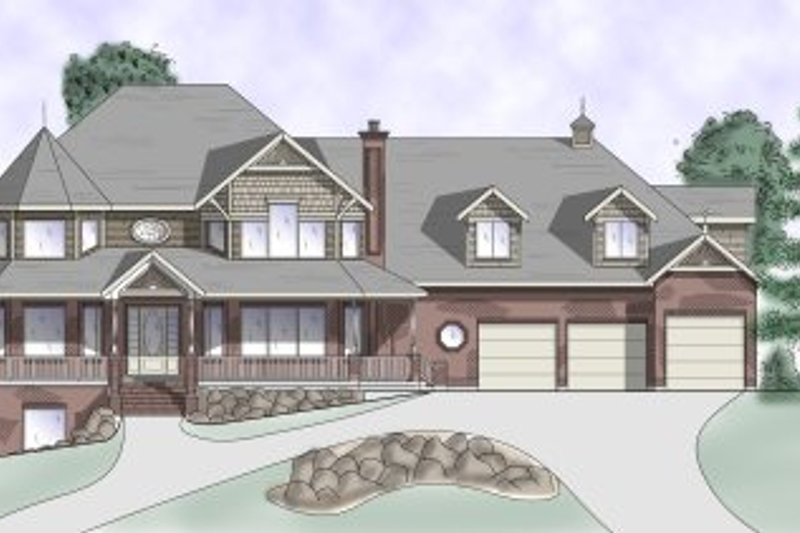 Home Plan - Victorian Exterior - Front Elevation Plan #5-228