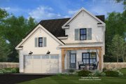 Farmhouse Style House Plan - 4 Beds 3.5 Baths 2185 Sq/Ft Plan #51-1506 Exterior 