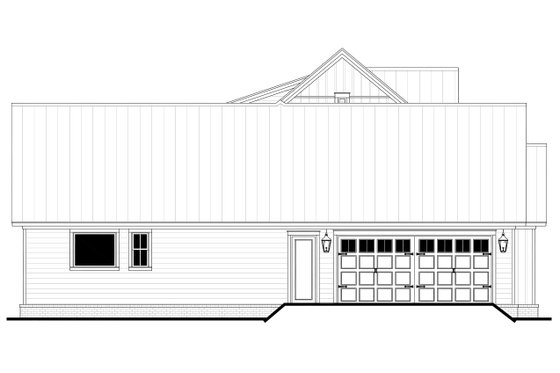 Exterior - Other Elevation for Farmhouse House Plan #430-341 - 4 bed, 3.5 bath