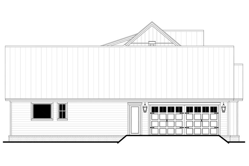 House Blueprint - Exterior - Other Elevation for Farmhouse House Plan #430-341 - 4 bed, 3.5 bath