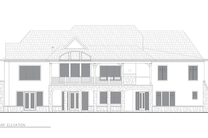Architectural House Design - Exterior - Other Elevation 1 for Traditional House Plan #54-724 - 3 bed, 2 bath