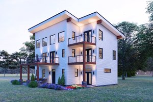 Exterior - Other Elevation 1 for Contemporary House Plan #932-1226 - 3 bed, 3.5 bath