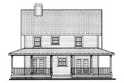 Southern Style House Plan - 4 Beds 2.5 Baths 1758 Sq/Ft Plan #3-144 