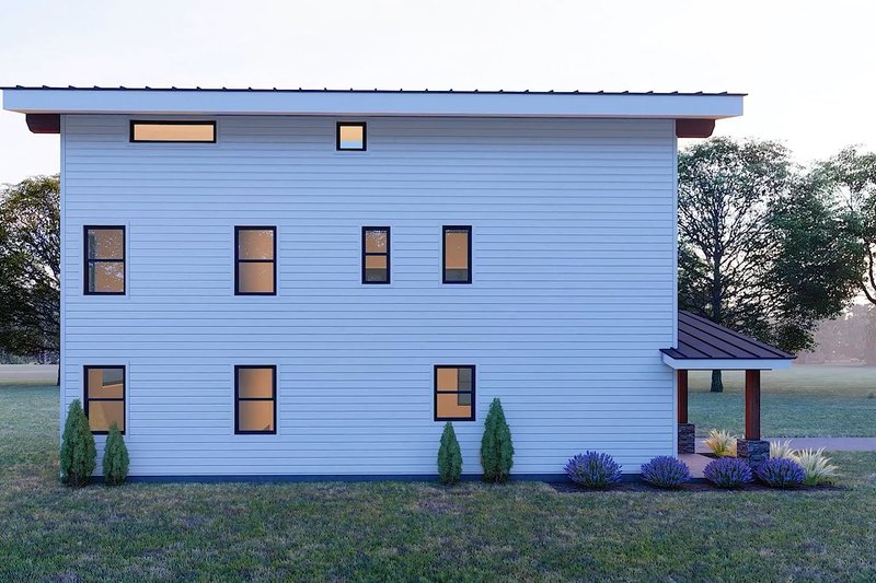 House Design - Exterior - Other Elevation 3 for Contemporary House Plan #932-1226 - 3 bed, 3.5 bath