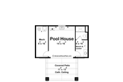 Farmhouse Style House Plan - 0 Beds 1 Baths 362 Sq/Ft Plan #455-564 
