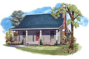 Farmhouse Exterior - Front Elevation Plan #21-232