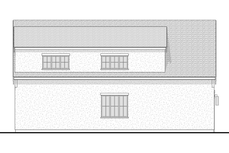 Home Plan - Exterior - Other Elevation 1 for Farmhouse House Plan #1114-55 - 1 bed, 1 bath