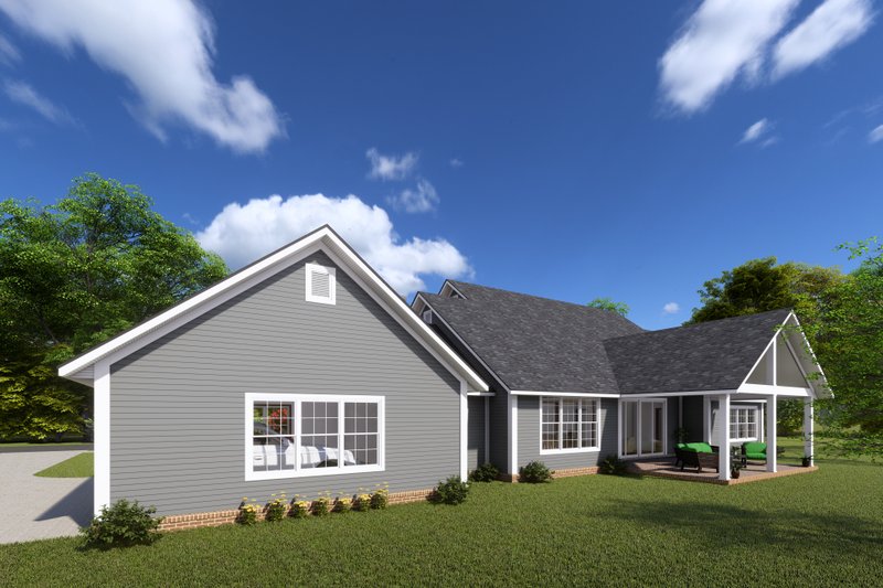 Home Plan - Exterior - Other Elevation 1 for Farmhouse House Plan #513-2224 - 4 bed, 3.5 bath