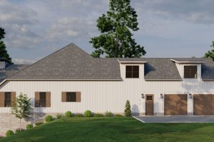 Exterior - Other Elevation 2 for Craftsman House Plan #923-364 - 3 bed, 3.5 bath