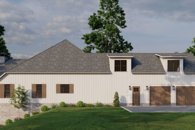 Dream House Plan - Exterior - Other Elevation 2 for Craftsman House Plan #923-364 - 3 bed, 3.5 bath