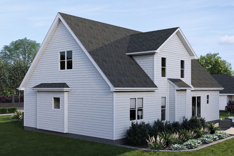 Home Plan - Exterior - Other Elevation 3 for Craftsman House Plan #455-231 - 3 bed, 3 bath