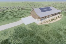 House Blueprint - Farmhouse Photo Plan #1069-25