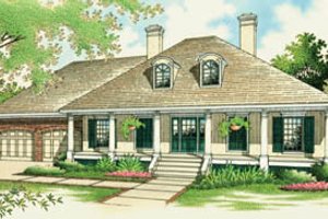 Traditional Exterior - Front Elevation Plan #45-128