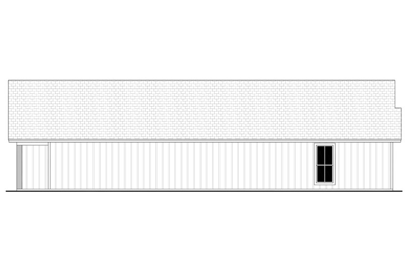 Architectural House Design - Exterior - Other Elevation 1 for Farmhouse House Plan #430-206 - 3 bed, 2 bath