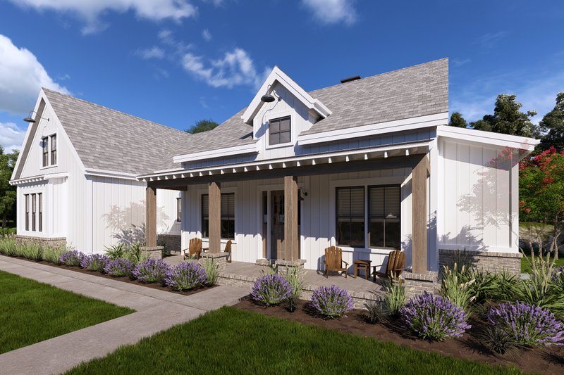 House Plan Design - Exterior - Other Elevation for Farmhouse House Plan #1069-28 - 3 bed, 2.5 bath