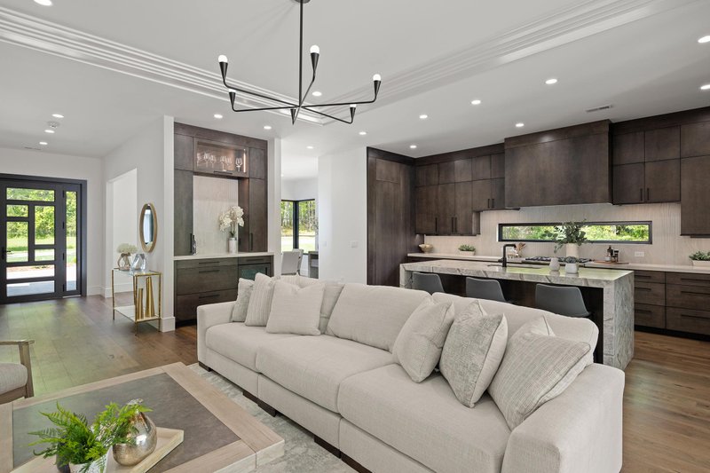 House Design - Interior - Family Room 1 for Craftsman House Plan #938-132 - 3 bed, 3.5 bath
