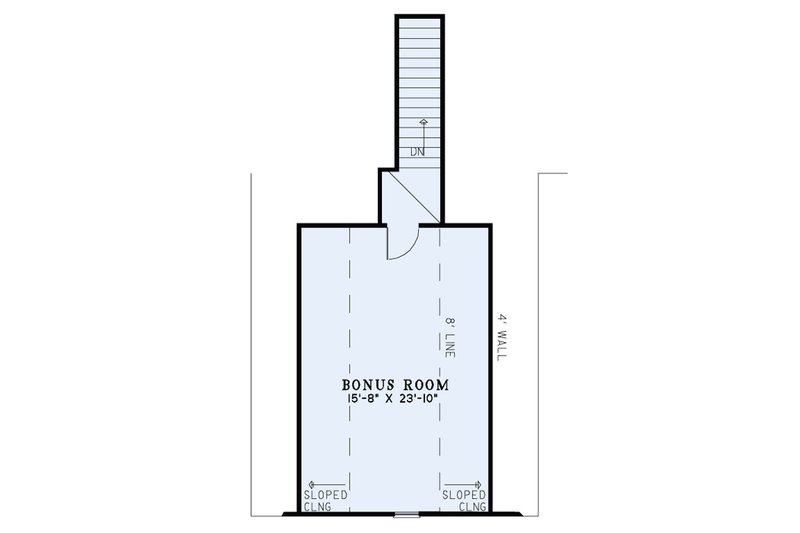 House Plan Design - Floor Plan - Upper Floor for European House Plan #17-2482 - 4 bed, 3 bath