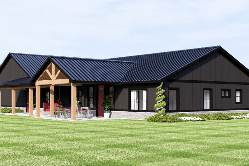 Home Plan - Exterior - Other Elevation 2 for Craftsman House Plan #1064-468 - 3 bed, 2 bath
