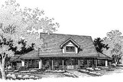 Traditional Style House Plan - 4 Beds 4.5 Baths 3344 Sq/Ft Plan #50-185 