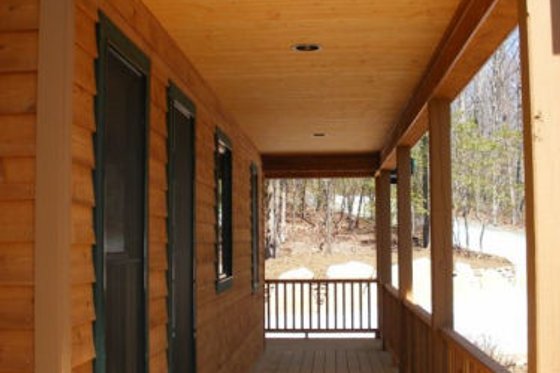 Exterior - Other Elevation for Cabin House Plan #118-102 - 2 bed, 2 bath