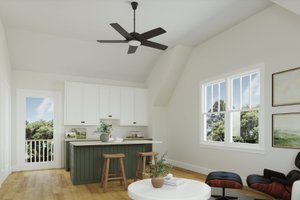 Interior - Other for Craftsman House Plan #461-100 - 1 bed, 1 bath