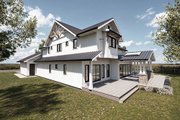 Farmhouse Style House Plan - 5 Beds 5.5 Baths 3728 Sq/Ft Plan #1101-40 
