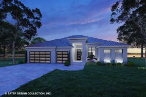 Exterior - Front Elevation 3 for Modern House Plan #930-528 - 3 bed, 3 bath