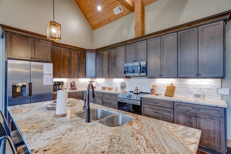 House Blueprint - Interior - Kitchen for Craftsman House Plan #54-441 - 4 bed, 3 bath