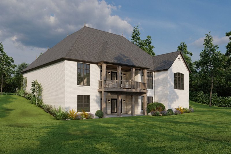 House Blueprint - Exterior - Other Elevation 2 for Country House Plan #17-3374 - 4 bed, 3.5 bath
