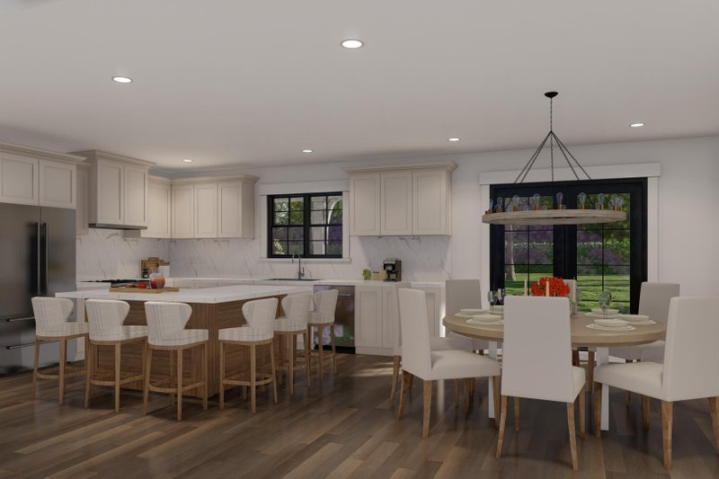 House Blueprint - Interior - Kitchen for Farmhouse House Plan #923-384 - 3 bed, 3 bath