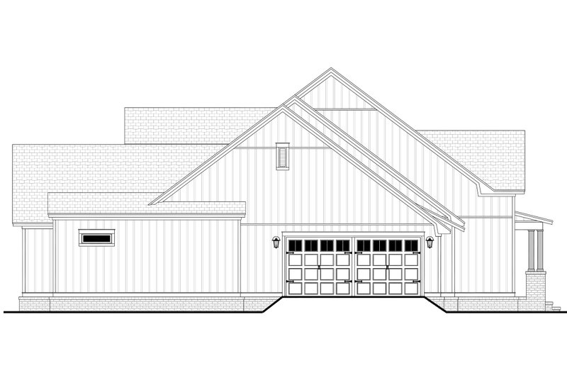 House Blueprint - Exterior - Other Elevation for Farmhouse House Plan #430-249 - 3 bed, 2.5 bath