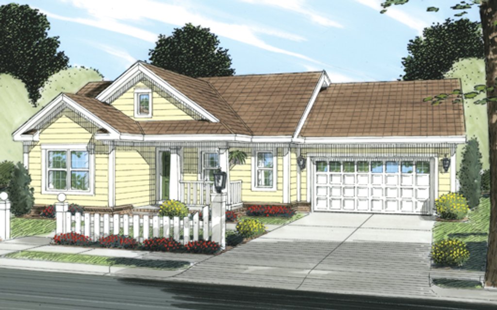 Country Style House Plan 2 Beds 2 Baths 960 Sq Ft Plan 513 2057 Dreamhomesource Com